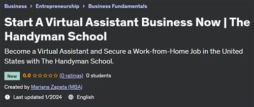 Start A Virtual Assistant Business Now – The Handyman School