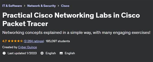 Practical Cisco Networking Labs in Cisco Packet Tracer