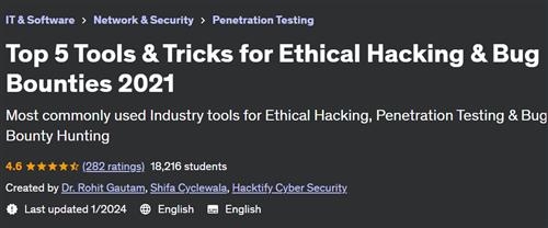 Top 5 Tools & Tricks for Ethical Hacking & Bug Bounties 2021