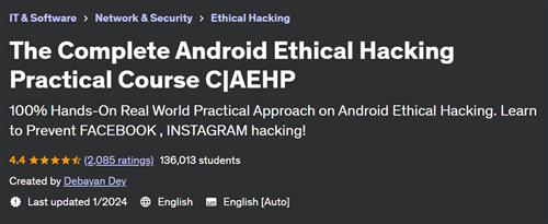 The Complete Android Ethical Hacking Practical Course C|AEHP