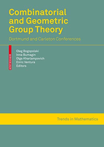 Combinatorial and Geometric Group Theory Dortmund and Ottawa–Montreal conferences