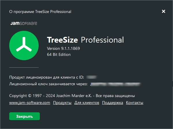 TreeSize Professional 9.1.1.1869