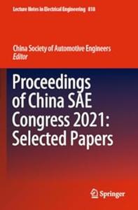 Proceedings of China SAE Congress 2021 Selected Papers