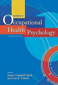 Handbook of Occupational Health Psychology, 2nd Edition