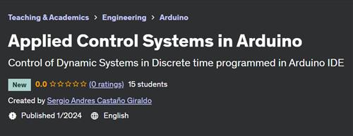 Applied Control Systems in Arduino