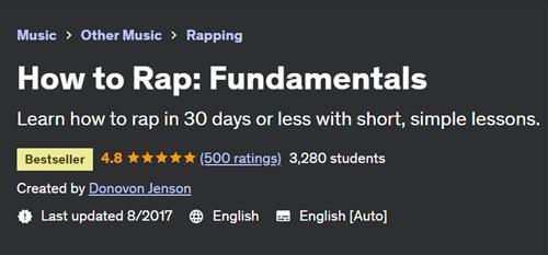 How to Rap – Fundamentals