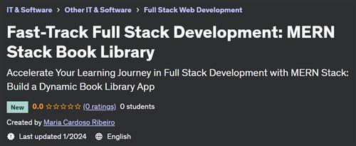 Fast–Track Full Stack Development – MERN Stack Book Library