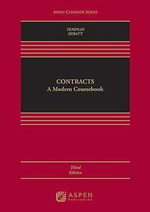 Contracts A Modern Coursebook, 3rd Edition