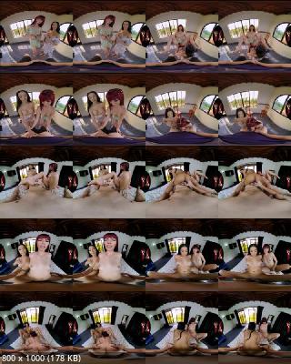 VRLatina: Rebecca Rivera, Yenifer Chica - Me & My Hot Friend [Oculus Rift, Vive | SideBySide] [3840p]