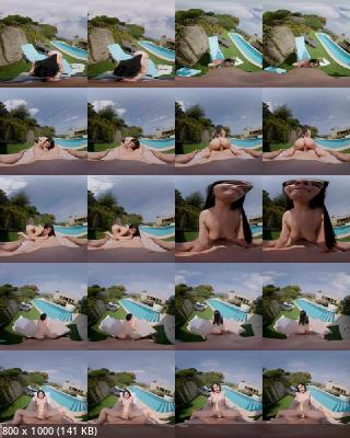 BadoinkVR: Valentina Nappi - The Motion of the Lotion [Oculus Rift, Vive | SideBySide] [3584p]