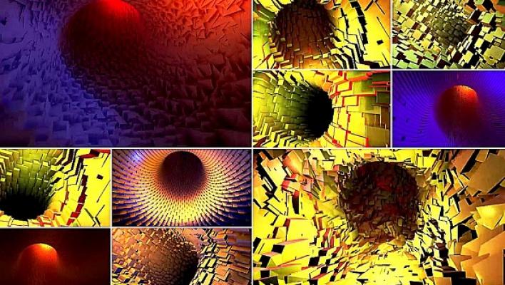 Videohive - Abstract Tunnels 47795724 - Project For Final Cut & Apple Motion