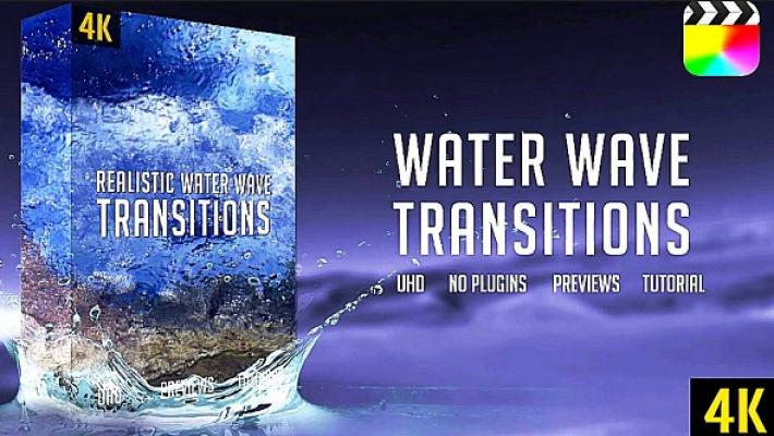 Videohive - Water Wave Transitions 47959184 - Project For Final Cut & Apple Motion
