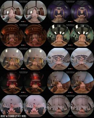Manny S, SLR: Amber Moore, April Olsen, Catalina Ossa, Eve Marlowe, Evelyn Claire, Hazel Moore, Jessie Saint - Reverse Cowgirl Laying Down v.2 [Oculus Rift, Vive | SideBySide] [2900p]