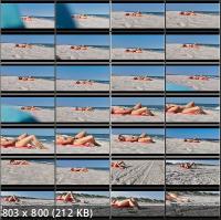 Pornhub - Kinky Girl Masturbating On The Beach. WetKelly. (FullHD/1080p/84.9 MB)