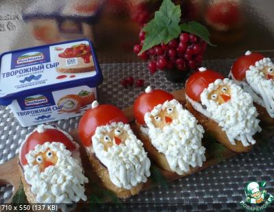 Закусочные бутерброды "Дед Мороз" 79e278dd80d8285cb678fcc249fd73bf