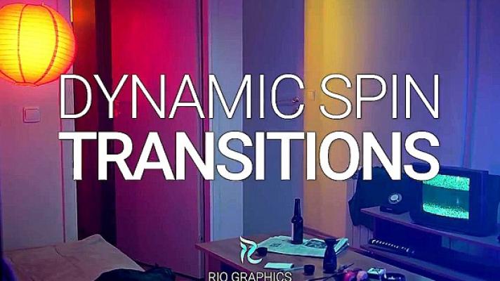 Dynamic Spin Transitions 1016091 - Premiere Pro Presets